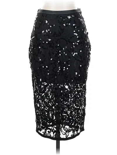 Pre-owned Express Formal Skirt In Black