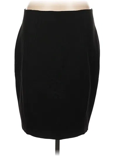 Pre-owned Express Formal Skirt In Black