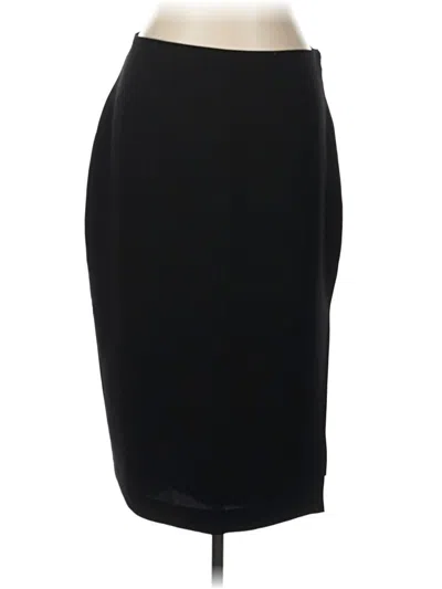 Pre-owned Express Formal Skirt In Black