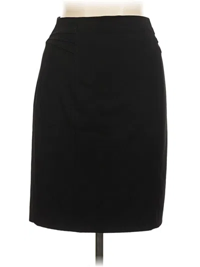 Pre-owned Express Formal Skirt In Black