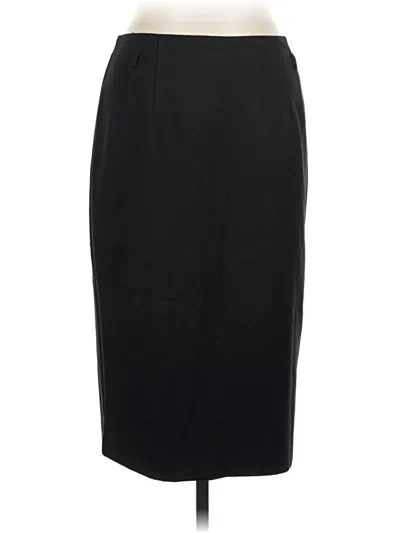 Pre-owned Express Formal Skirt In Black