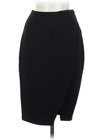 Pre-owned Express Formal Skirt In Black