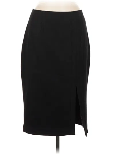 Pre-owned Express Formal Skirt In Black