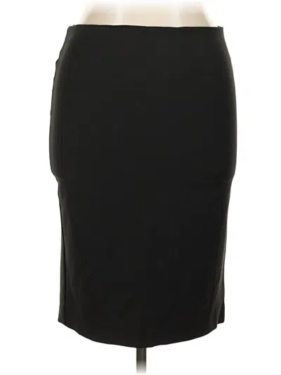 Pre-owned Express Formal Skirt In Black