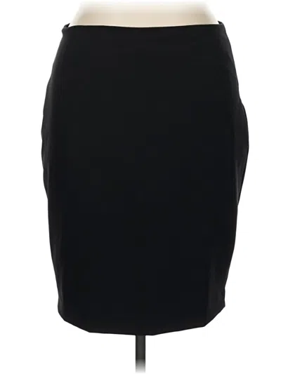 Pre-owned Express Formal Skirt In Black