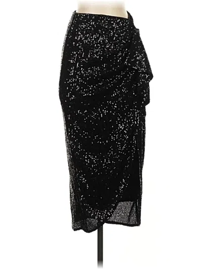 Pre-owned Express Formal Skirt In Black