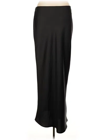 Pre-owned Express Formal Skirt In Black
