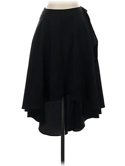 Pre-owned Express Formal Skirt In Black