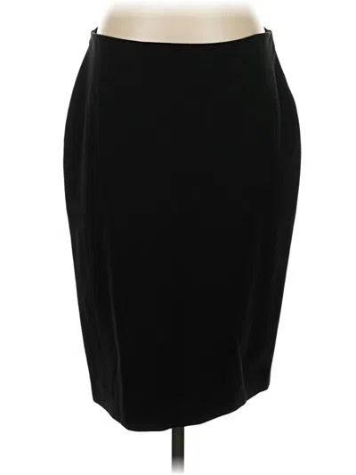 Pre-owned Express Formal Skirt In Black