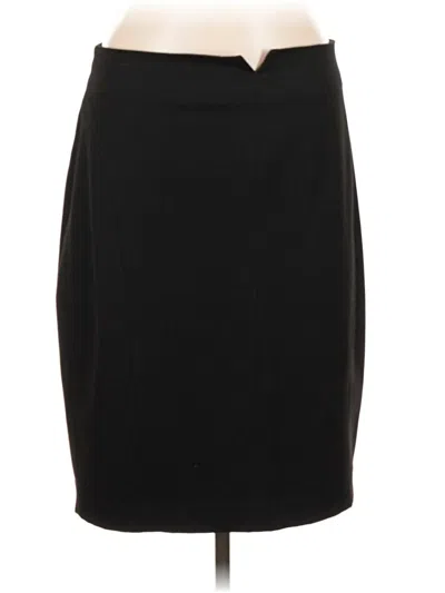 Pre-owned Express Formal Skirt In Black