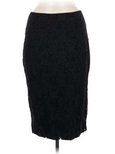 Pre-owned Express Formal Skirt In Black