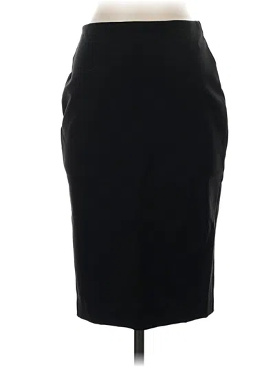 Pre-owned Express Formal Skirt In Black