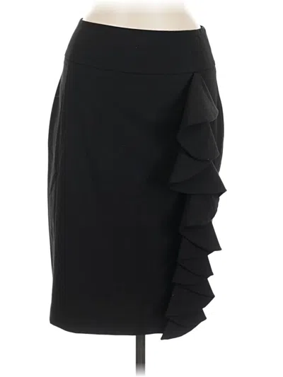 Pre-owned Express Formal Skirt In Black