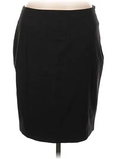 Pre-owned Express Formal Skirt In Black