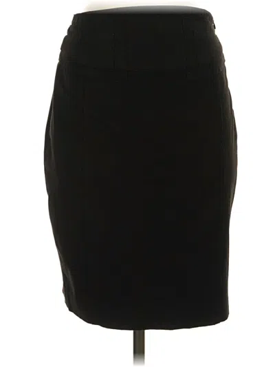 Pre-owned Express Formal Skirt In Black