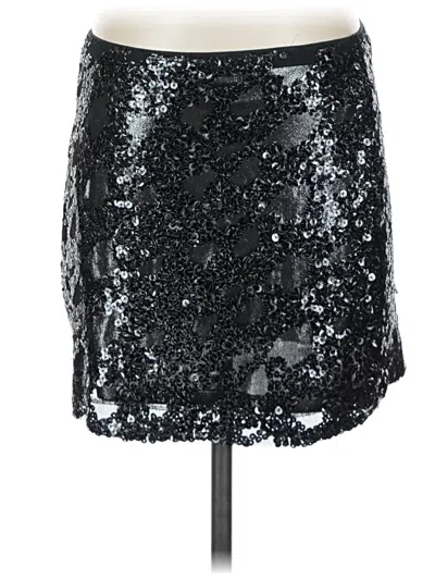 Pre-owned Express Formal Skirt In Black