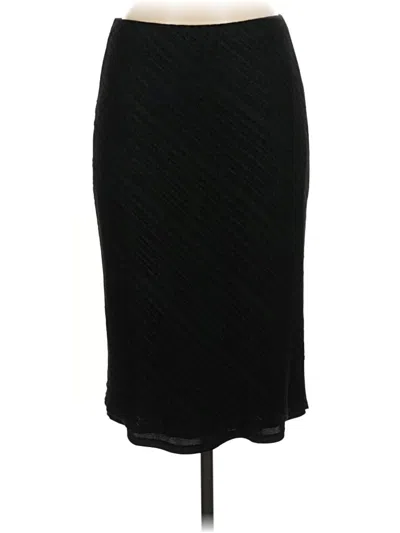 Pre-owned Express Formal Skirt In Black