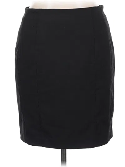 Pre-owned Express Formal Skirt In Black