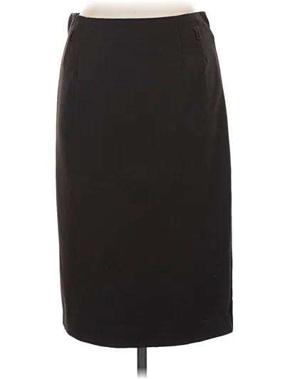 Pre-owned Express Formal Skirt In Black