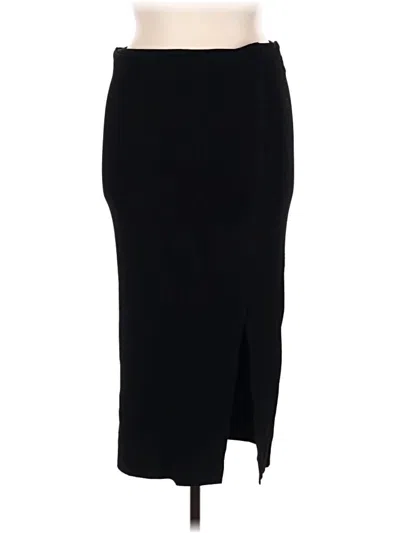Pre-owned Express Formal Skirt In Black