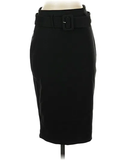 Pre-owned Express Formal Skirt In Black