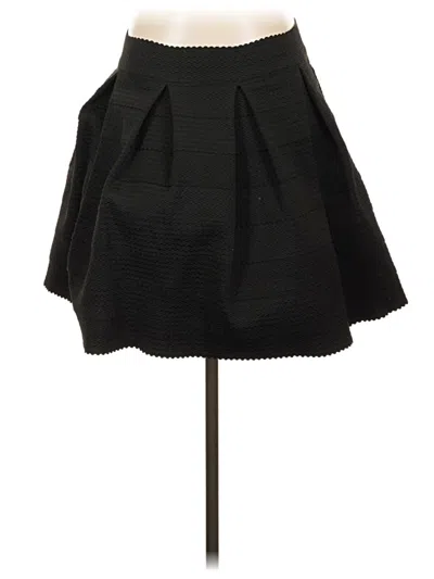 Pre-owned Express Formal Skirt In Black