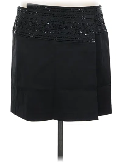 Pre-owned Express Formal Skirt In Black