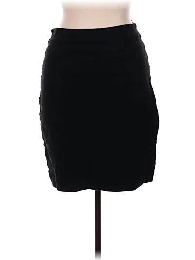 Pre-owned Express Formal Skirt In Black