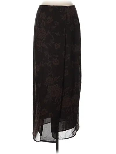 Pre-owned Express Formal Skirt In Black