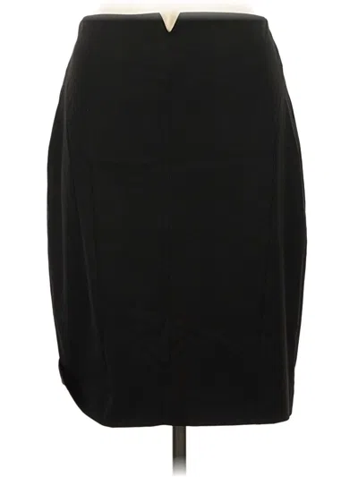 Pre-owned Express Formal Skirt In Black