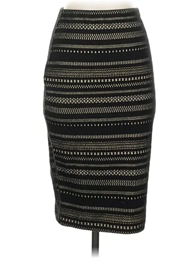 Pre-owned Express Formal Skirt In Black