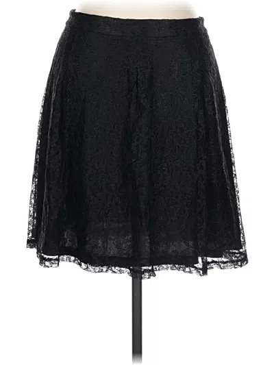 Pre-owned Express Formal Skirt In Black