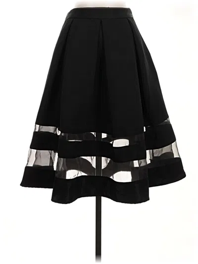 Pre-owned Express Formal Skirt In Black
