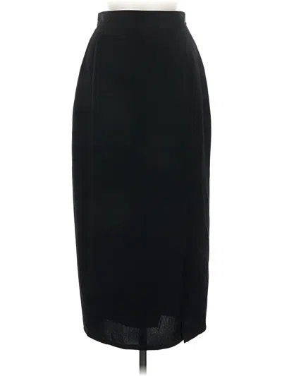 Pre-owned Express Formal Skirt In Black