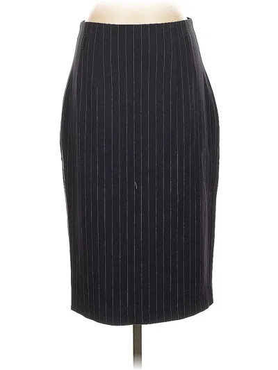 Pre-owned Express Formal Skirt In Blue