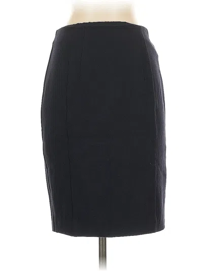 Pre-owned Express Formal Skirt In Blue