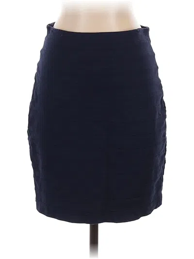 Pre-owned Express Formal Skirt In Blue