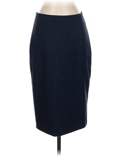 Pre-owned Express Formal Skirt In Blue