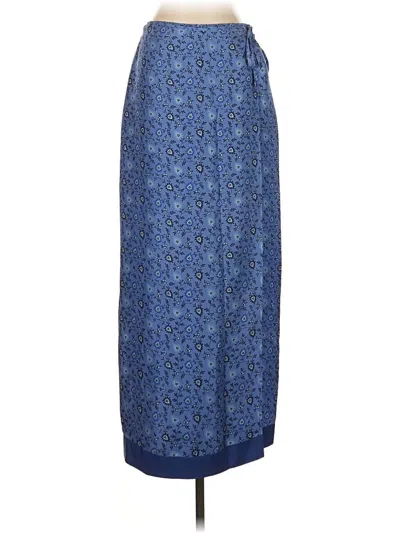 Pre-owned Express Formal Skirt In Blue