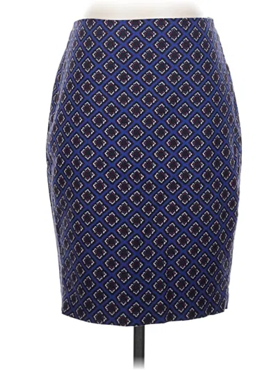 Pre-owned Express Formal Skirt In Blue