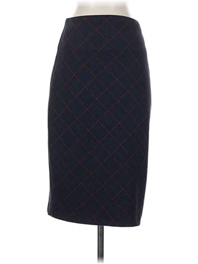 Pre-owned Express Formal Skirt In Blue