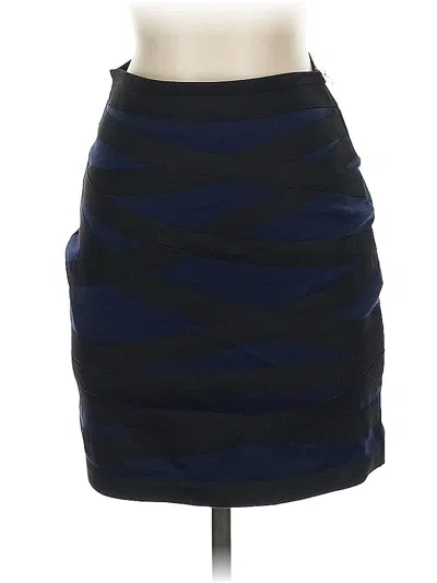 Pre-owned Express Formal Skirt In Blue