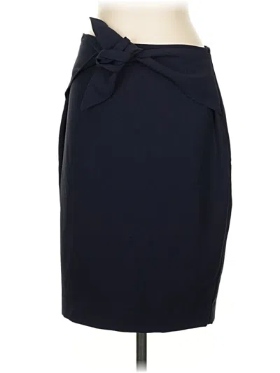 Pre-owned Express Formal Skirt In Blue