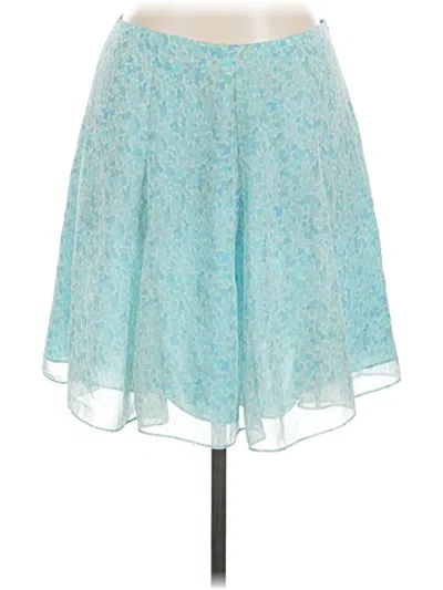 Pre-owned Express Formal Skirt In Blue