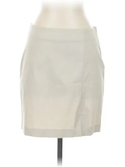 Pre-owned Express Formal Skirt In Brown