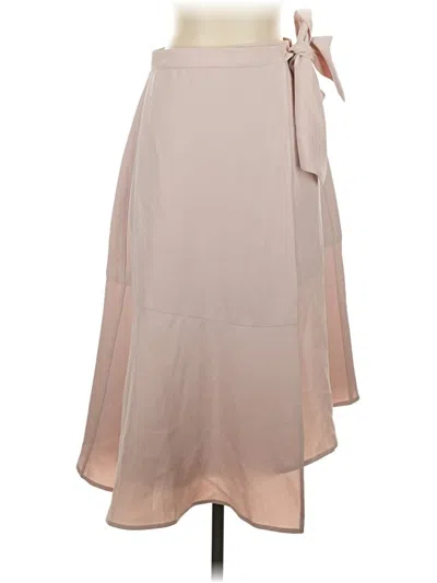 Pre-owned Express Formal Skirt In Brown