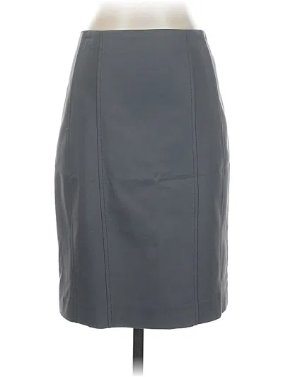 Pre-owned Express Formal Skirt In Gray