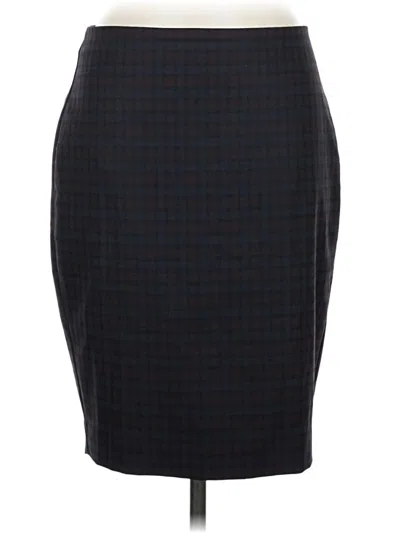 Pre-owned Express Formal Skirt In Gray