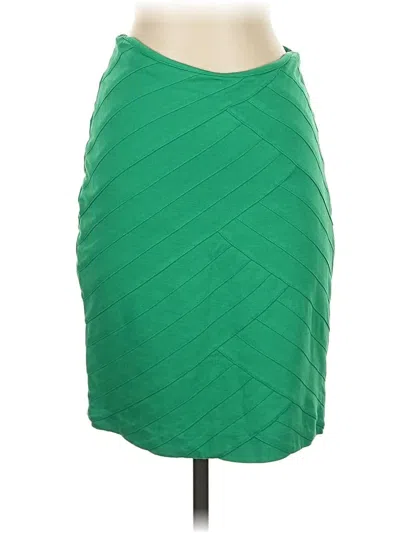 Pre-owned Express Formal Skirt In Green