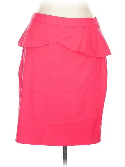 Pre-owned Express Formal Skirt In Pink